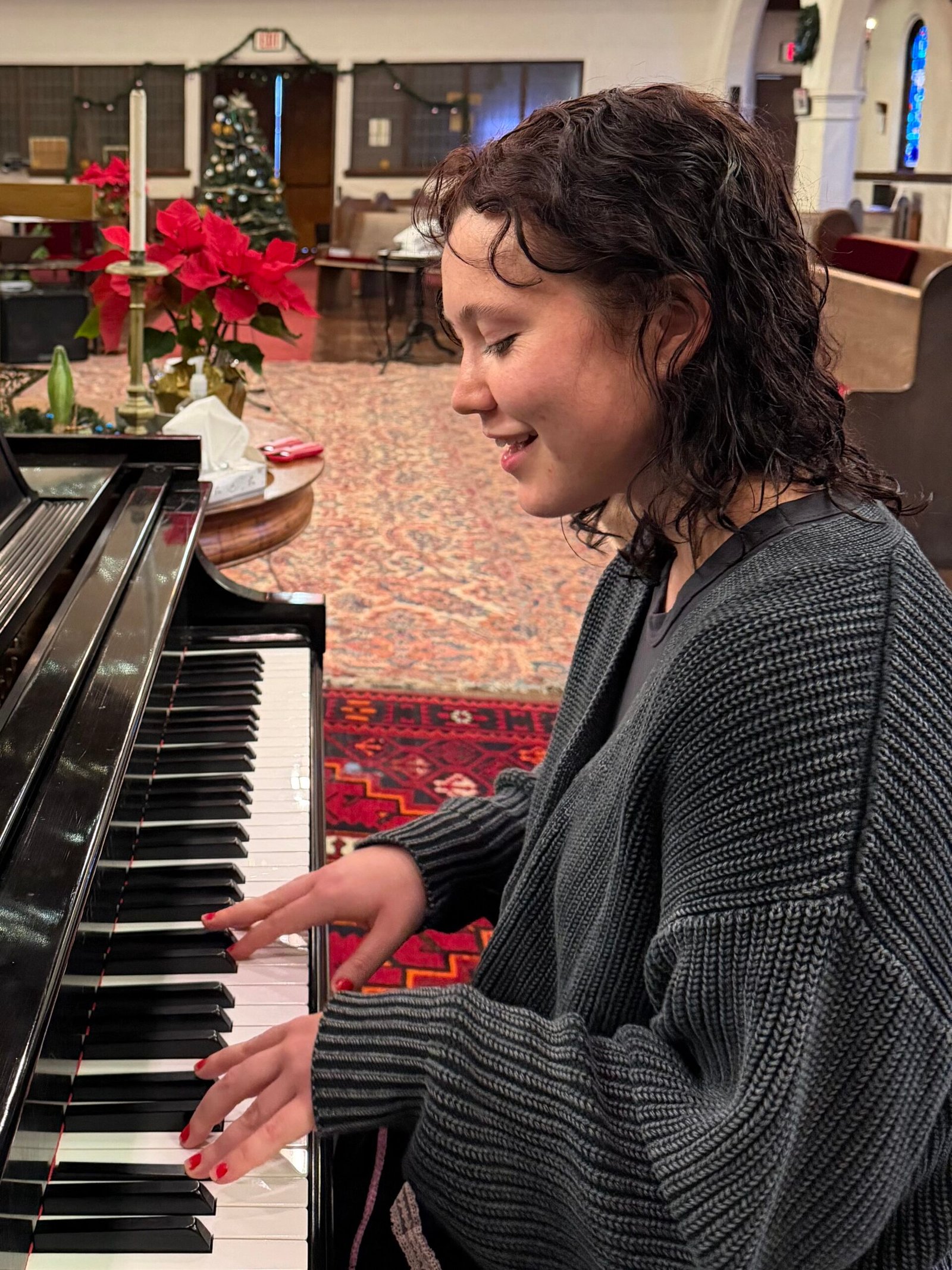 celeste is a piano and voice teacher in San Diego