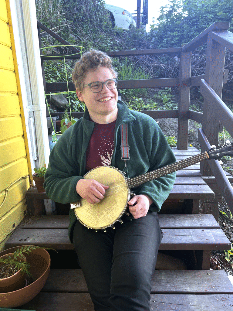 Cole Caron teaches guitar, piano, voice, and songwriting through In Home Music Mentor