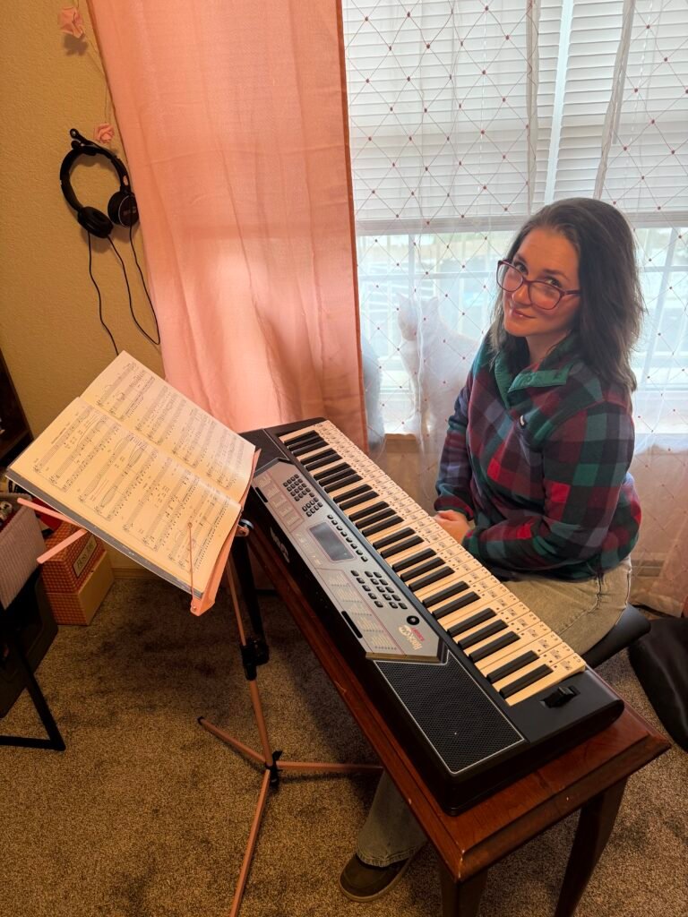 Kass, piano, guitar, and bass teacher with In Home Music Mentor in Missoula