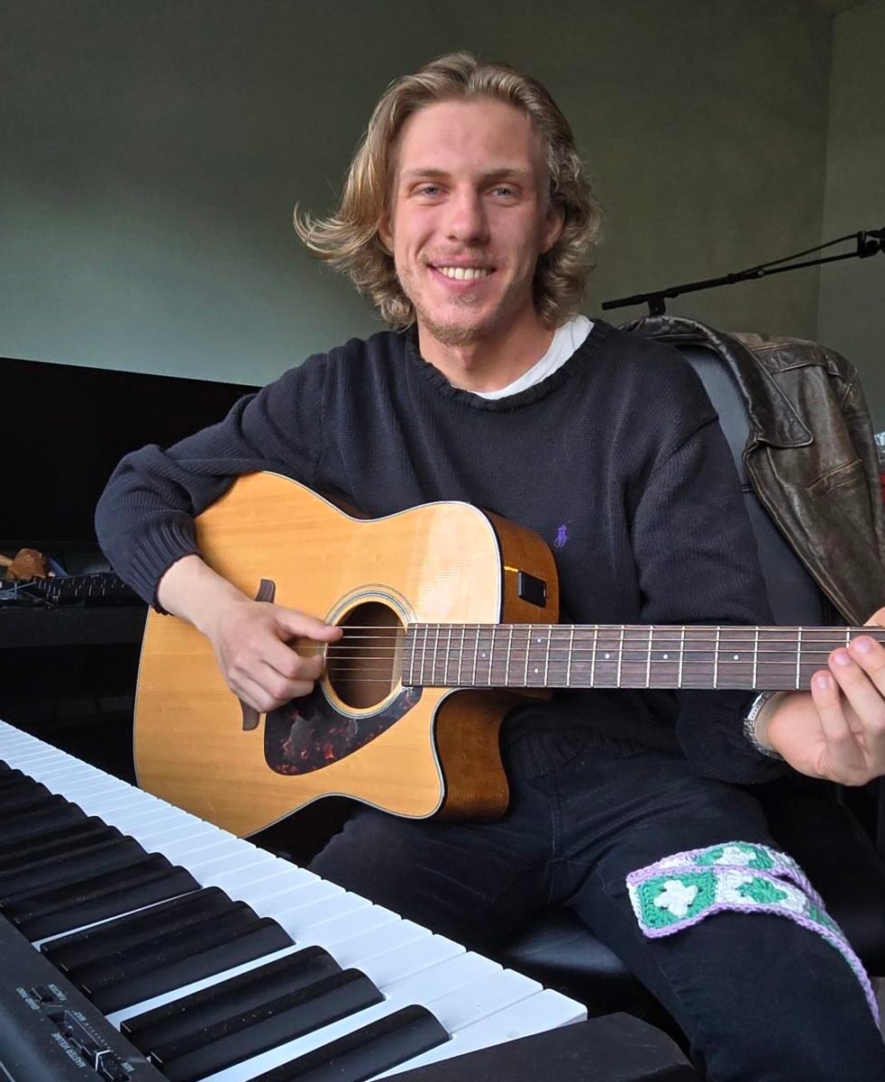 Max, piano, guitar, and bass teacher with In Home Music Mentor