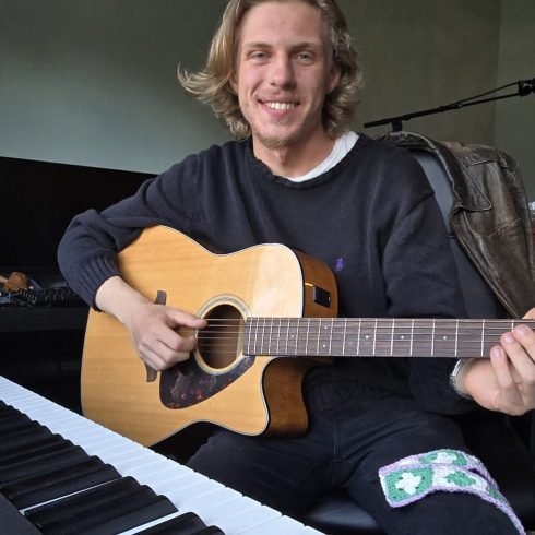 Max, piano, guitar, and bass teacher with In Home Music Mentor